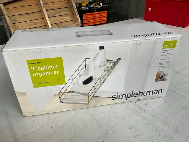 Simplehuman keukenkast pull-out organiser 9” (4x) - afbeelding 8 van  8