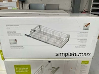 Simplehuman keukenkast pull-out organiser 9” - afbeelding 4 van  6