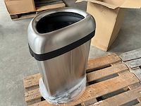 Simplehuman open top design prullenbak 60 liter - afbeelding 3 van  9