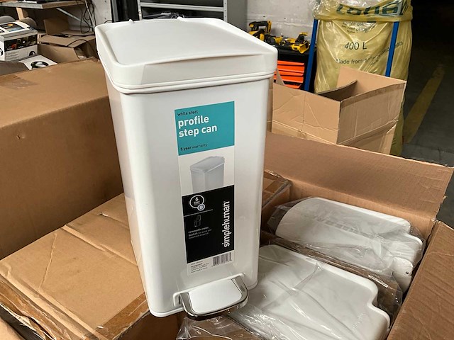 Simplehuman profile step pedaalemmer 6 liter (6x) - afbeelding 1 van  4