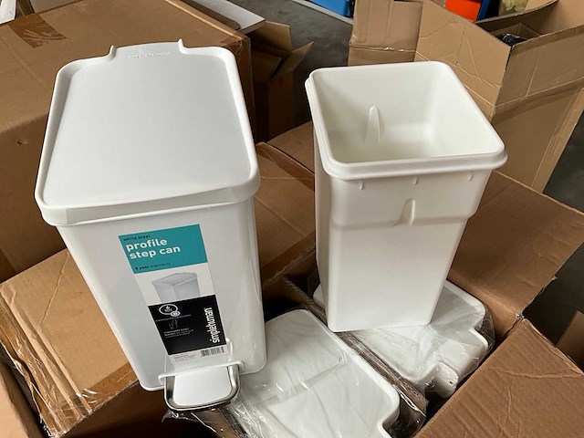 Simplehuman profile step pedaalemmer 6 liter (6x) - afbeelding 3 van  9
