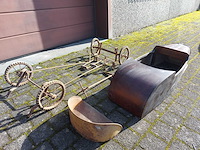 Simplex - mercedes - trapauto - voertuig - trapauto - afbeelding 8 van  8