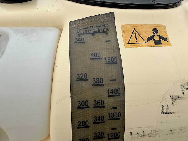 Simplex eco 1500 getrokken spuittank - afbeelding 7 van  7