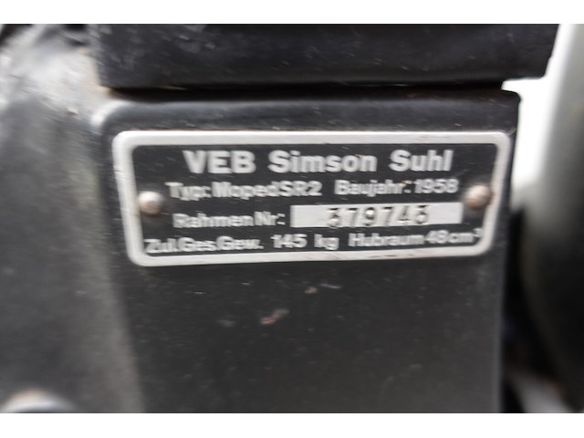 Simson sr2 - afbeelding 5 van  13