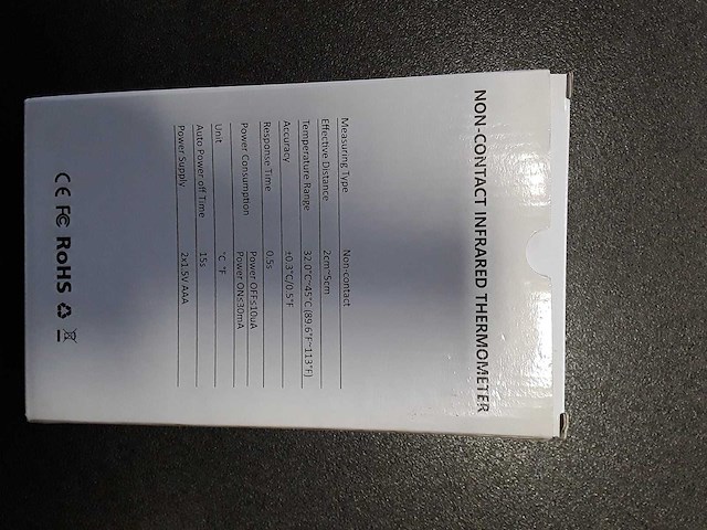 Simzo - non-contact infrared thermometers (9x) - afbeelding 7 van  7