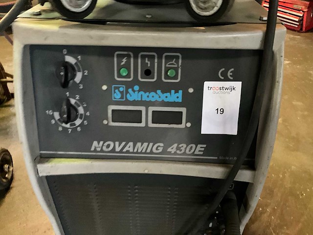 Sincosald novamig430 mig lasapparaat - afbeelding 5 van  9