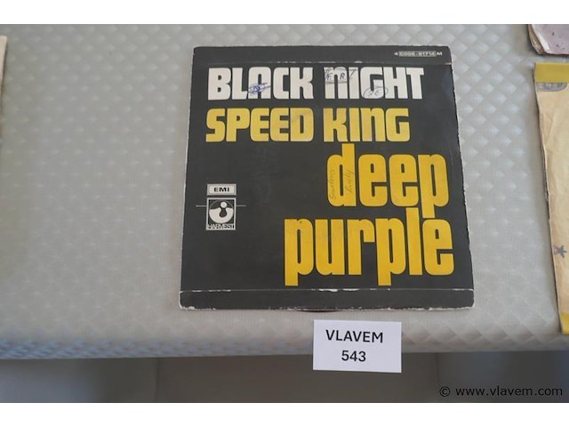 Singel deep purple - afbeelding 1 van  1