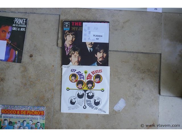 Singeltjes beatles - afbeelding 1 van  1