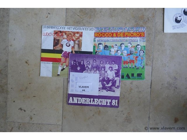 Singeltjes thema voetbal - afbeelding 1 van  1