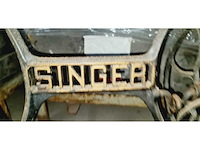 Singer antieke naaimachine - afbeelding 6 van  9
