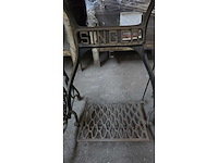 Singer antieke naaimachine - afbeelding 7 van  18