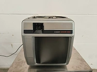 Singer caramate 4000 vintage diaprojector & cassettespeler met koffer - afbeelding 6 van  13