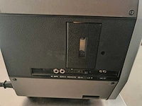 Singer caramate 4000 vintage diaprojector & cassettespeler met koffer - afbeelding 10 van  13