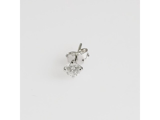 Single earring 0.40ct - afbeelding 3 van  6