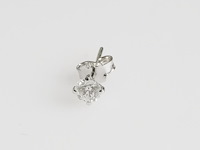 Single earring 0.40ct - afbeelding 3 van  6