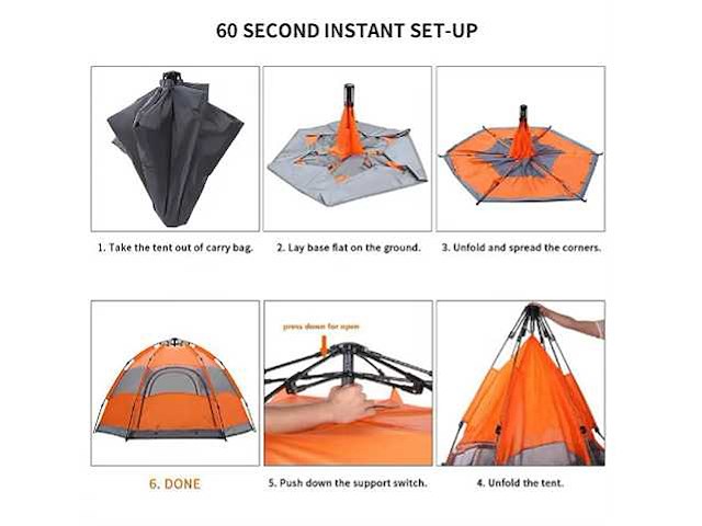 Single layer spring tent - afbeelding 2 van  2