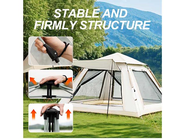 Single layer spring tent - afbeelding 1 van  1