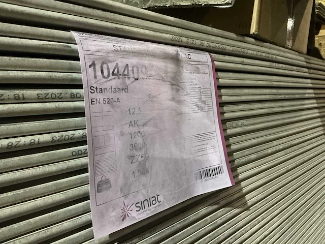 Siniat standaard gipsplaat (100x) - afbeelding 2 van  3