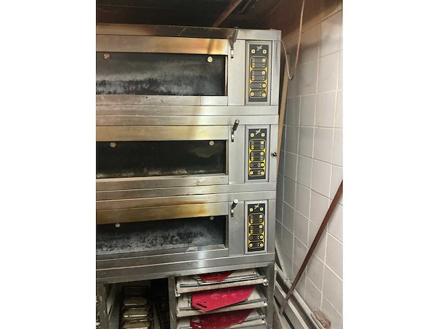 Sinmag rvs 3-niveau elektrische etageoven - afbeelding 3 van  5
