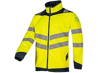 Sioen - aborg - softshell jas hi vis maat 2xl (4x) - afbeelding 1 van  1