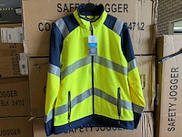Sioen - bajus - softshell jas hi vis maat s (10x) - afbeelding 1 van  2