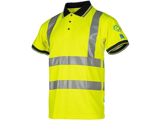 Sioen - broby - polo hi vis size 2xl (12x) - afbeelding 1 van  2