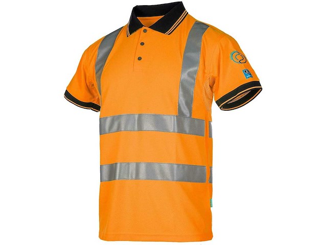 Sioen - broby - polo hi vis size m-3xl (120x) - afbeelding 1 van  2