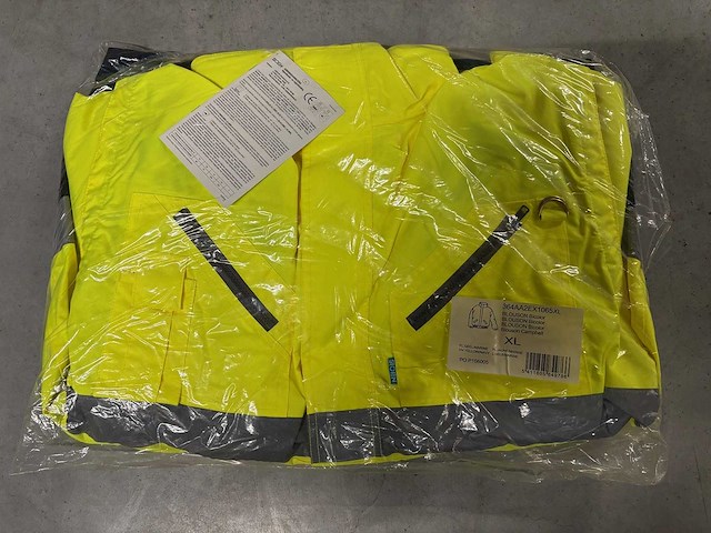 Sioen - campbell - hi vis pilot jacket size xl (8x) - afbeelding 2 van  2