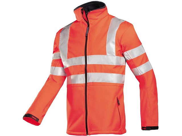 Sioen - genova - softshell jas hi vis maat m (15x) - afbeelding 1 van  1