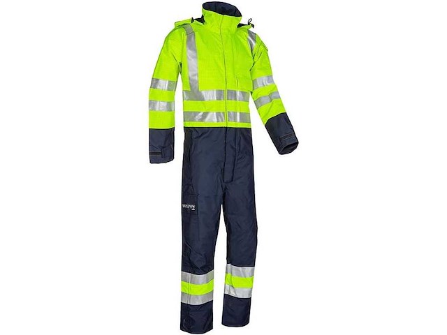 Sioen - geralton - vlamvertragende en antistatische overall maat 2xl (4x) - afbeelding 2 van  2