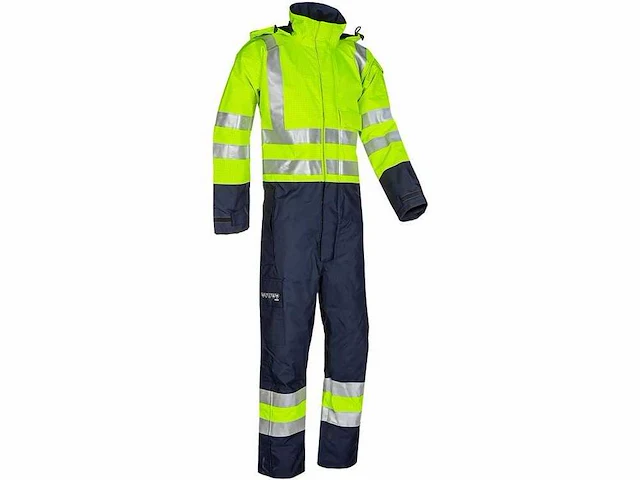 Sioen - geralton - vlamvertragende en antistatische overall maat 2xl (4x) - afbeelding 2 van  2
