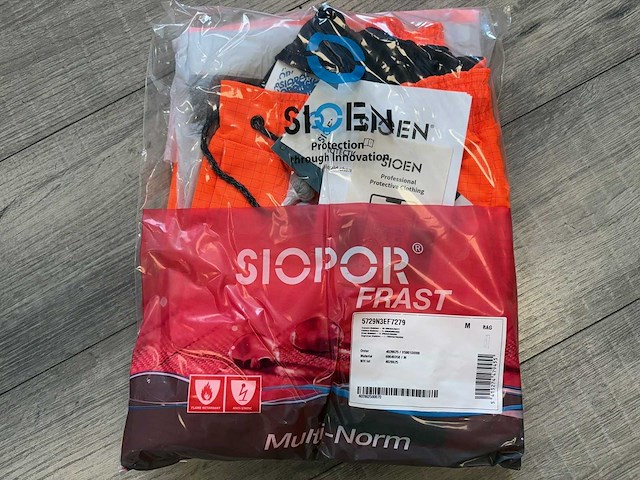 Sioen - gladstone - vlamvertragende en antistatische broek maat 2xl (6x) - afbeelding 2 van  2