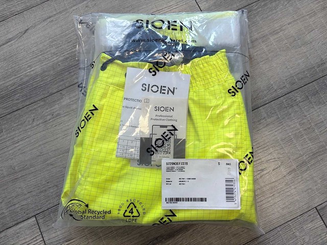 Sioen - gladstone - vlamvertragende en antistatische broek maat m (6x) - afbeelding 2 van  2