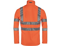 Sioen - harlem - softshell jas hi vis size m (4x) - afbeelding 1 van  3