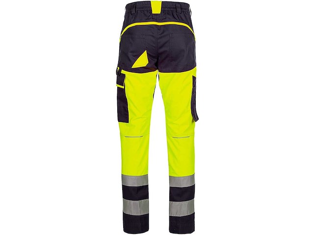 Sioen - turup - werkbroek hi vis geel maat 48 (5x) - afbeelding 2 van  2