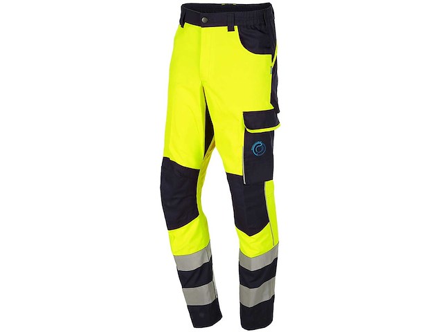 Sioen - turup - werkbroek hi vis geel maat 48 (5x) - afbeelding 1 van  2