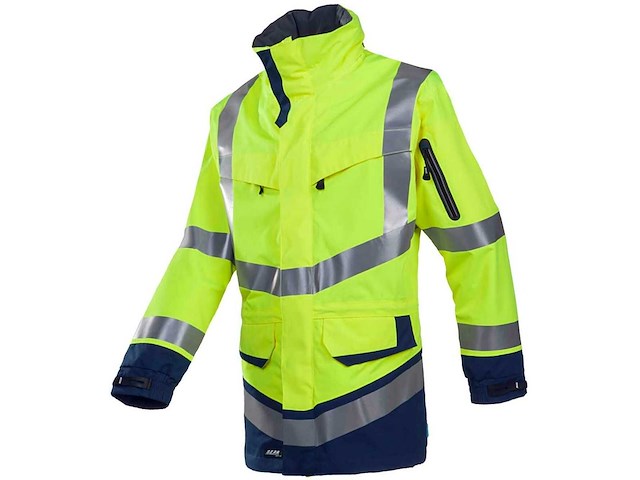 Sioen - windsor - jas hi vis geel maat l (10x) - afbeelding 1 van  1