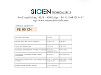 Sioen tds pe 05 rollen filterdoek (2x) - afbeelding 5 van  5