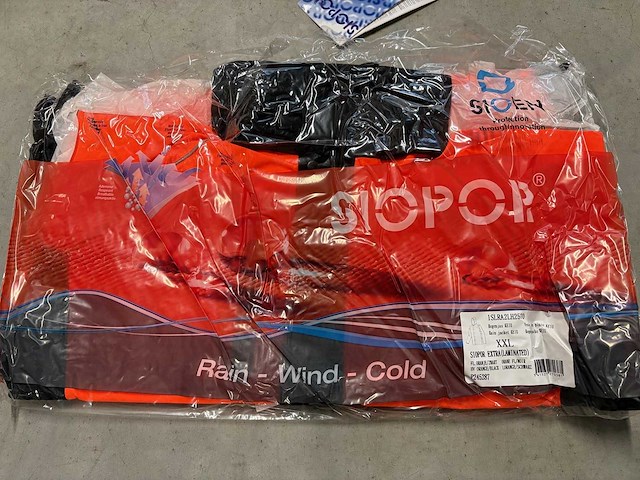 Sip protection - keiu regenjas - maat 2xl (10x) - afbeelding 2 van  2