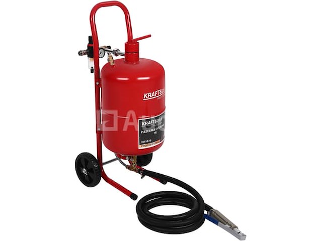 Siphon zandblaster 19l met accessoires kraft&dele - afbeelding 2 van  4