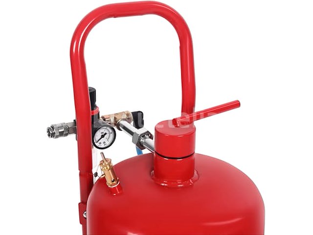 Siphon zandblaster 19l met accessoires kraft&dele - afbeelding 3 van  4