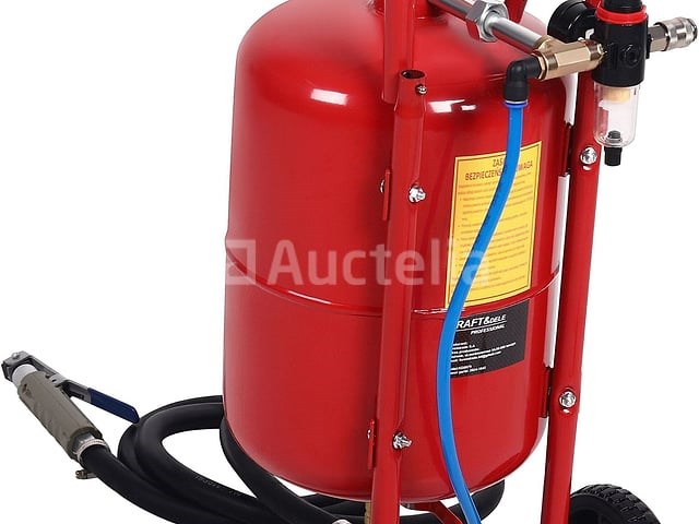 Siphon zandblaster 19l met accessoires kraft&dele - afbeelding 4 van  4