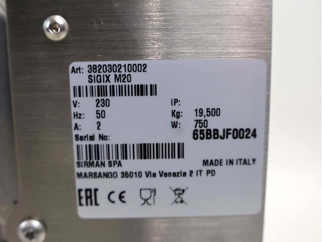 Sirman verpakkingsmachine - afbeelding 5 van  7