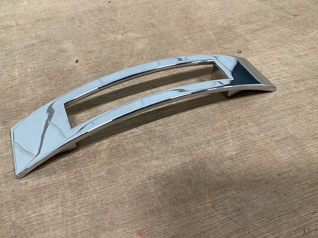 Siro 2113-137zn1 kastgreep, verchroomd (17x) - afbeelding 2 van  4