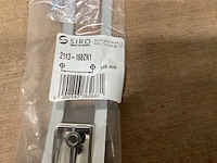 Siro 2113-168zn1 kastgreep, verchroomd 128 mm (10x) - afbeelding 2 van  3