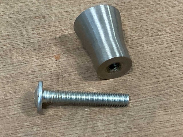 Siro 2275-16n1 kastknop rvs, 16 mm (36x) - afbeelding 5 van  5