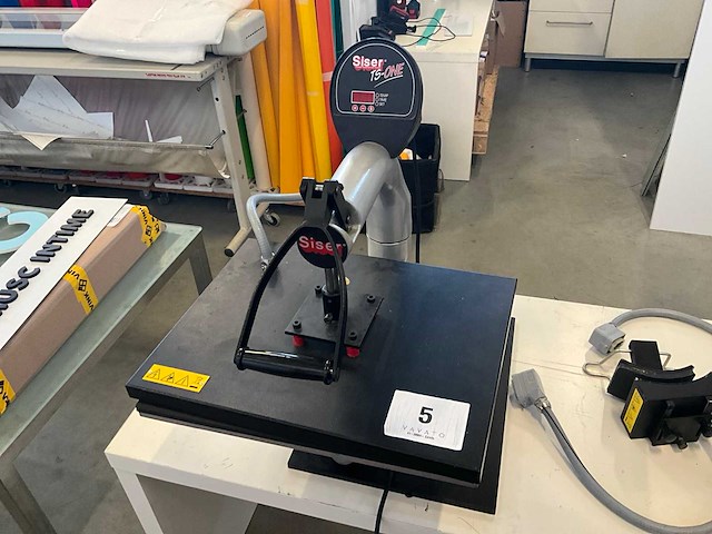 Sisser tas-one textieldrukmachine - afbeelding 3 van  10