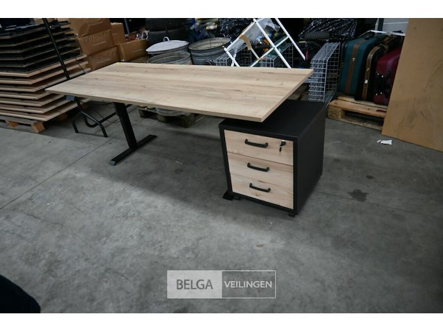 Sit-stand desk - verstelbaar bureau - afbeelding 1 van  5