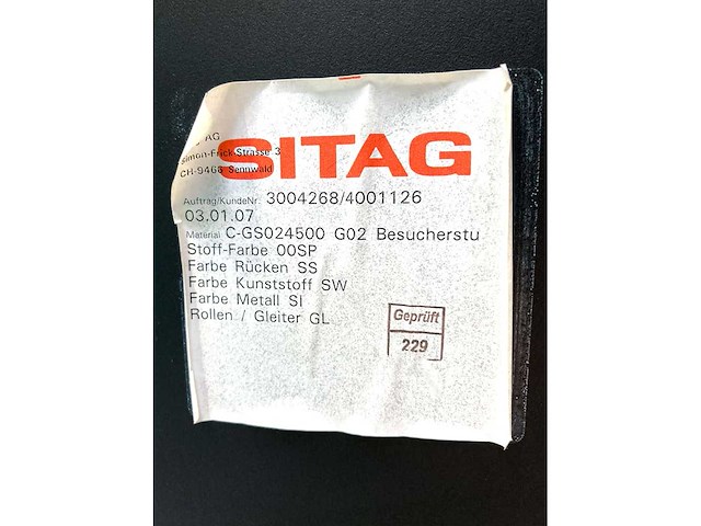 Sitag - nestbaar - g02 - vergaderstoel (6x) - afbeelding 9 van  17