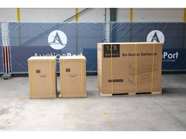 Six burner barbecue nieuw - afbeelding 1 van  1